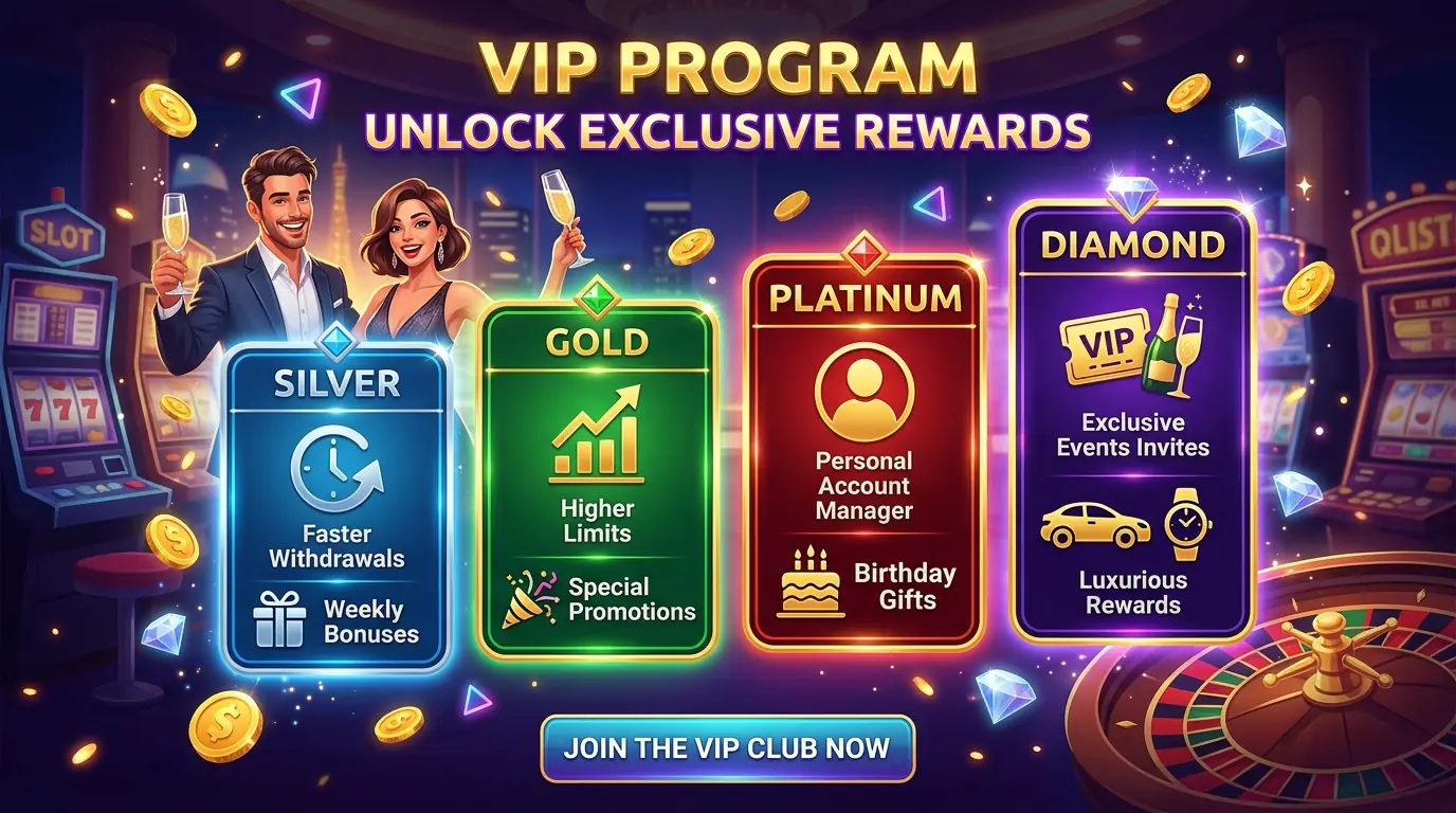 VIP-program Lucky block casino